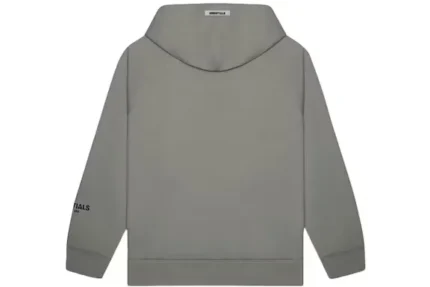 Fear Of God Essentials 3D Silicon Applique Pullover Hoodie - Charcoal