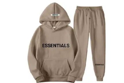 Fear Of God Essential Oversized brown Tracksuit