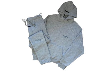 Fear of God Essentials Heather Oatmeal Core Tracksuit